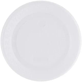 PRATO PLAST 25CM BCO RASO COPOMAIS C/10