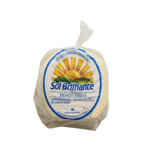 QUEIJO MINAS FRESCAL SOL BRILHANTE POUCO SAL KG