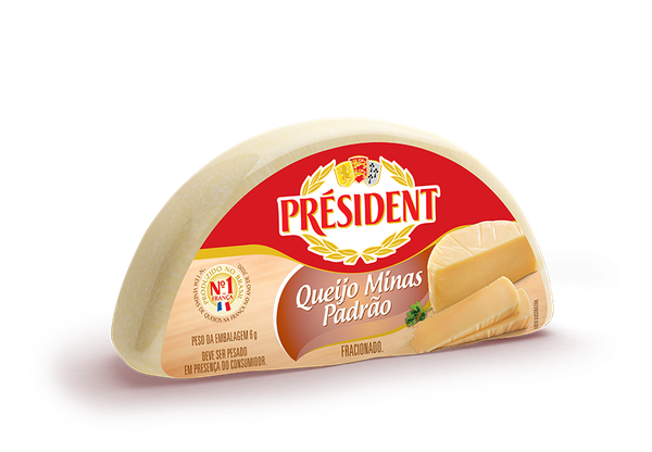 QUEIJO MINAS PADRAO FRACAO PRESIDENT  KG