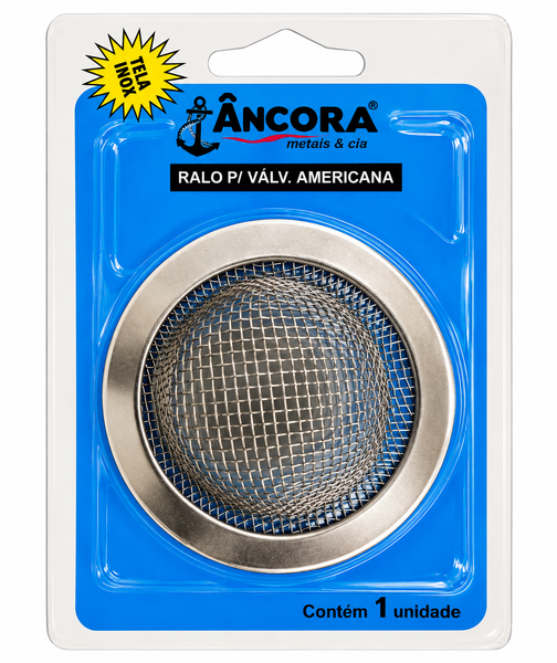 RALO TELA INOX P/ PIA AMERICANA UNID