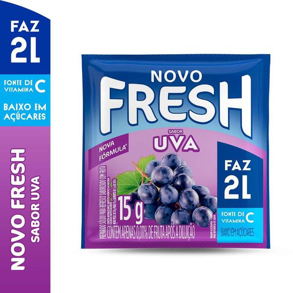 REFRESCO EM PÓ FRESH UVA 15GR