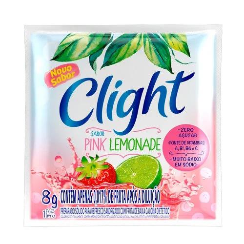 REFRESCO PO CLIGHT PINK LEMONADE 8G