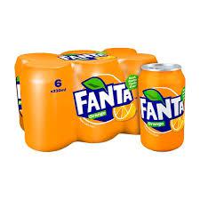REFRIGERANTE FANTA LARANJA 350ML PACK/6