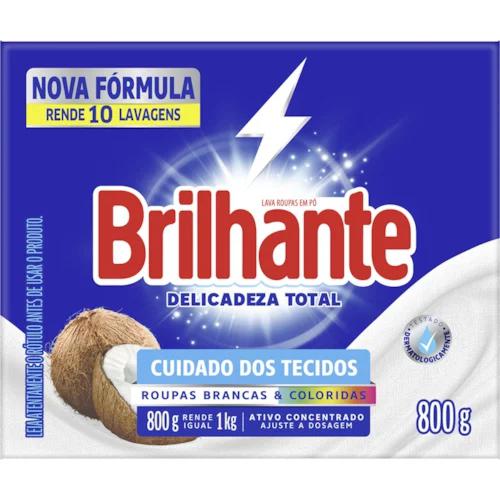 SABAO PO BRILHANTE DELICADEZA TOTAL 800G