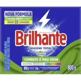 SABAO PO BRILHANTE HIGIENE TOTAL ANTI 800G