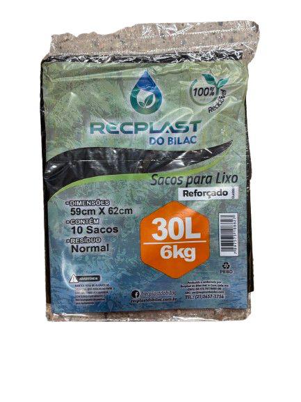 SACO LIXO PRA LIXO RECPLAST 30L C/30