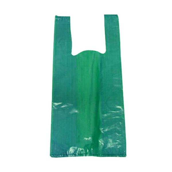 SACOLA PLASTICA 38X48 VERDE UND