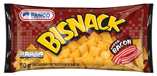 SALGADINHO BACON BISNACK PANCO 80G