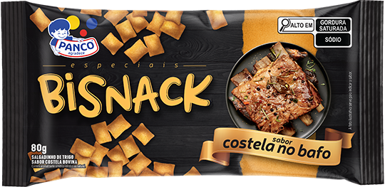 SALGADINHO COSTELA NO BAFO BISNACK PANCO 80G