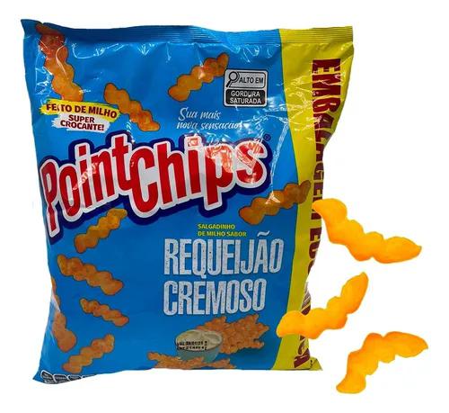 SALGADINHO MILHO REQUEIJAO POINT CHIPS 200G
