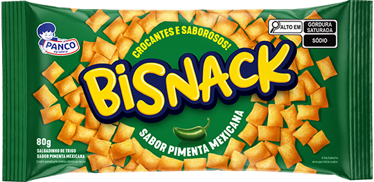 SALGADINHO PIMENTAMEXICANA BISNACK PANCO 80G