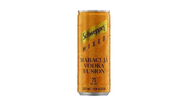 SCHWEPPES MIXED VODKA MARACUJA LT 269ML