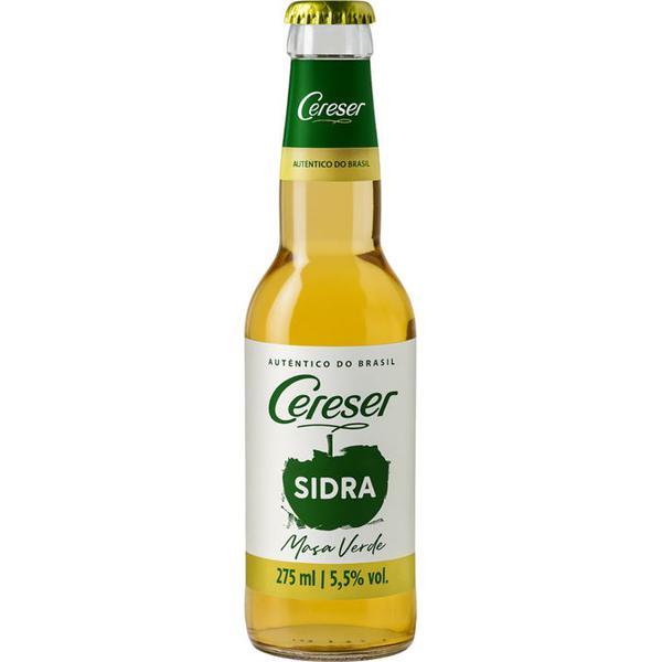 SIDRA LONG NECK MACA VERDE CERESER 275ML
