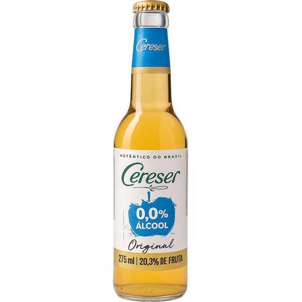 SIDRA SEM ALCOOL MACA ZERO LONG NECK CERESER 275ML