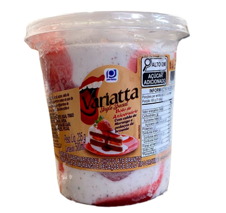 SORVETE BOLO DE ANIVERSARIO VARIATTA 500 ML