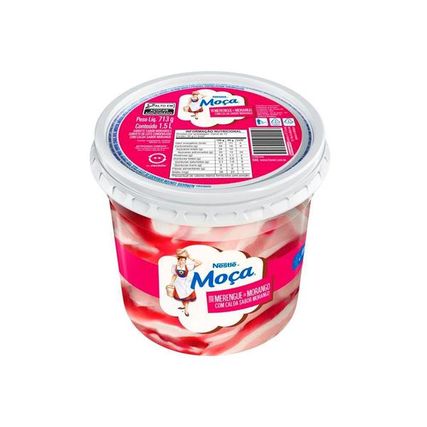 SORVETE MOCA MORANGO CALDAS 713G
