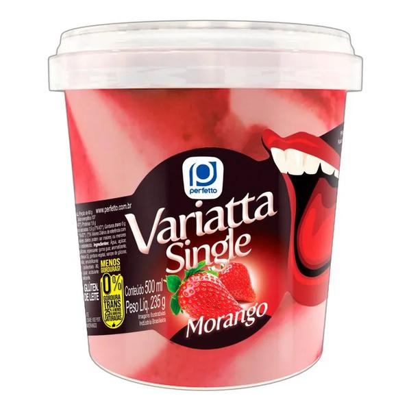 SORVETE MORANGO VARIATTA 500 ML