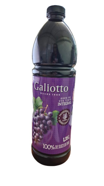 SUCO DE UVA TINTO INTEGRAL GALIOTTO 1,35L