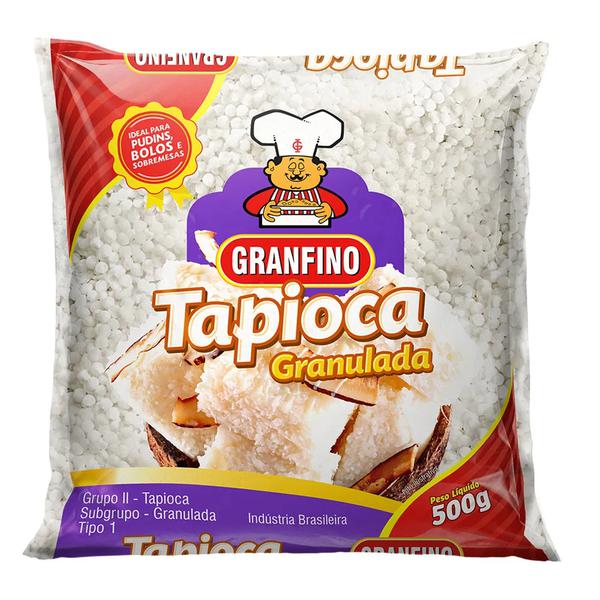 TAPIOCA GRANULADA GRANFINO 500G