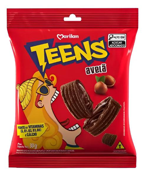 TEENS SNACK RECHEIO AVELA 30G