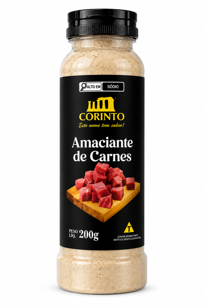 TEMPERO CORINTO AMACIANTE P/CARNE 200G