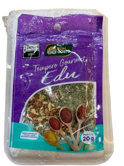 TEMPERO GOURMET EDU GUEDES BOM GOSTO 20G