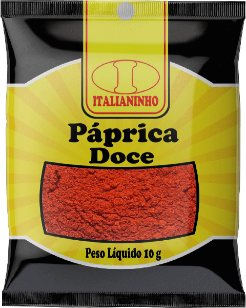 TEMPERO PAPRICA DOCE ITALIANINHO 10G