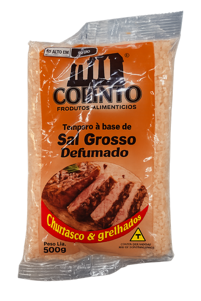 TEMPERO SAL GROSSO C/ DEFUMADO CORINTO 500G