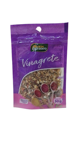 TEMPERO VINAGRETE BOM GOSTO 30G