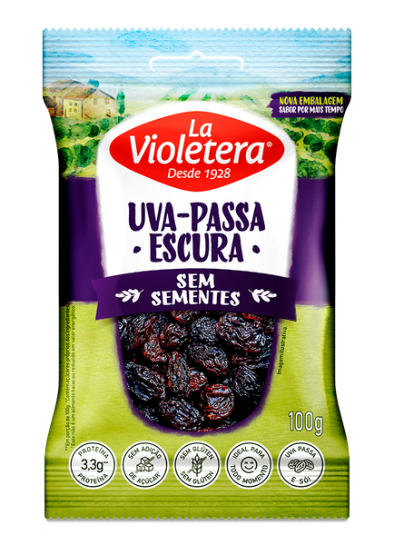 UVA PASSA ESCURA S/S LA VIOLERA 100G