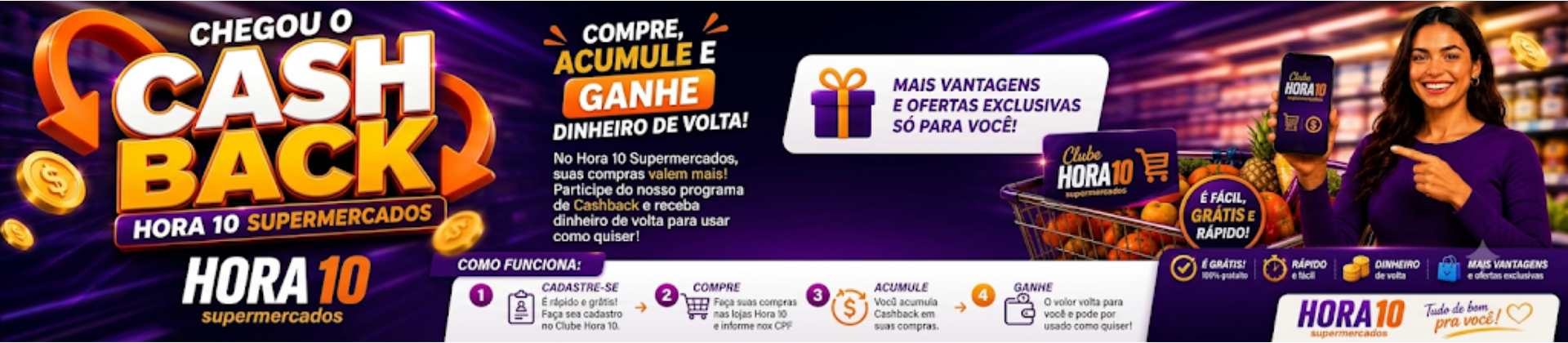 CASCHBACK DA HORA