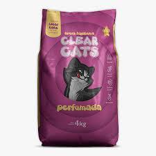 AREIA HIGIENICA CLEAR CATS PERF 4KG