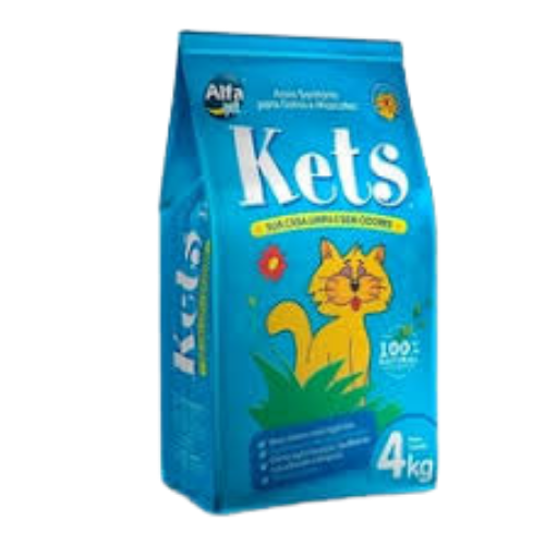 AREIA HIGIENICA KETS TRADICIONAL 4KG
