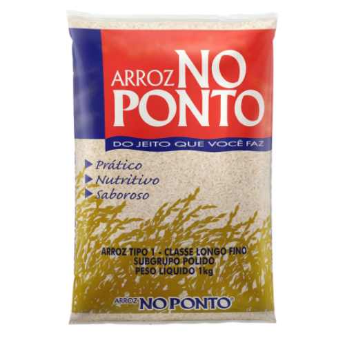 ARROZ BRANQUEADO NO PONTO TP2 1KG