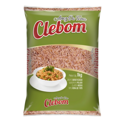 ARROZ CLEBOM BENF DA TERRA 1KG
