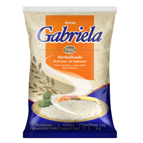ARROZ GABRIELA PARBOILIZADO T1 1KG