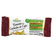 BANANADA C/ CAST CAJU BANAFRUTI 25G