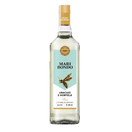 CACHACA MARIBONDO ABACAXI E HORTELA 900ML