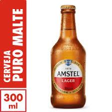 CERVEJA AMSTEL LAGER RETORN GFA 300ML