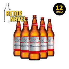 CERVEJA BUDWEISER LITRAO 990ML CX C/12 UNID