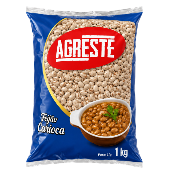 FEIJAO CARIOCA AGRESTE TP1 1KG