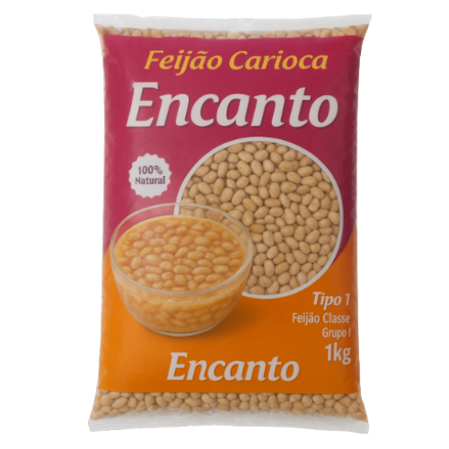FEIJAO CARIOCA ENCANTO T1 1KG