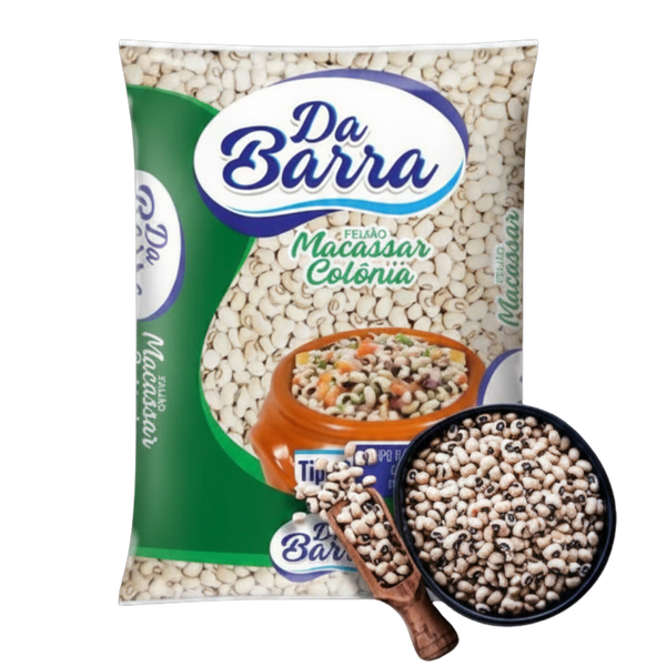 FEIJAO MACASSAR CAUPI COLONIA DA BARRA 1KG