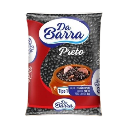 FEIJAO PRETO DA BARRA T1 1KG