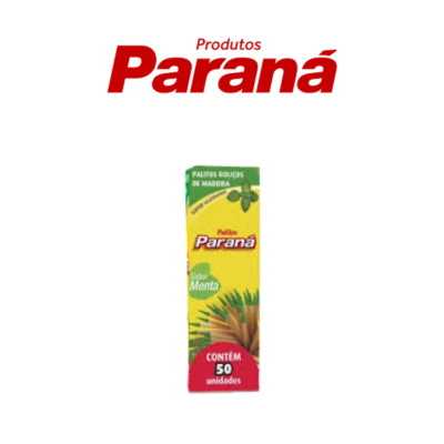 PALITOS DE DENTE PARANA BAMBU MENTA C/50