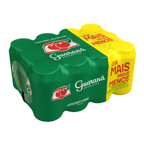 REFRI GUARANA ANTARCTICA MULTIPACK C/12 LT 350ML