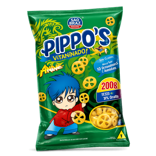 SALG PIPPOS ANIME CEB E SALSA 200G