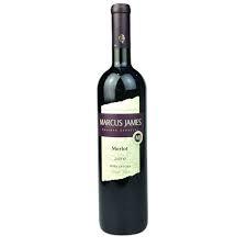 VINHO NAC MARCUS JAMES TINTO MERLOT  750