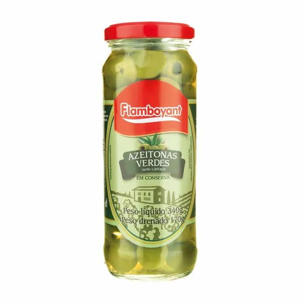 AZEITONA VERDE SEM CAROCO FLAMBOYANT 170G