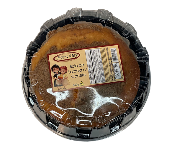 BOLO LARANJA C/CANELA 640G EVERY DAY